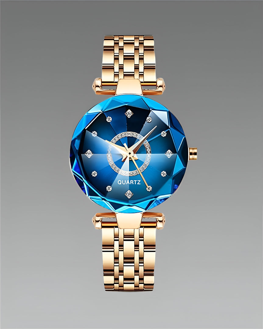 QUARTZ Women Diamond Shape Watch