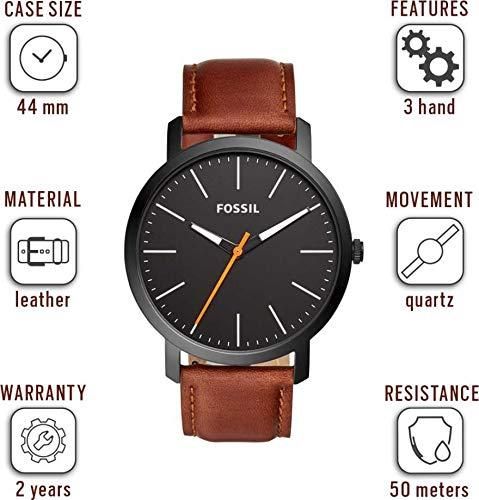FOSSIL Premium watch with Leather strap
